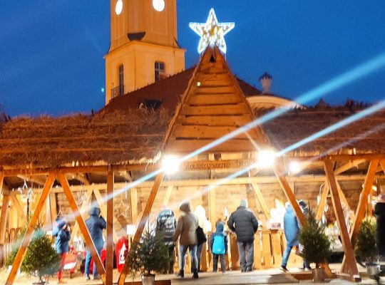 Białystok. Magia świąt na Rynku Kościuszki