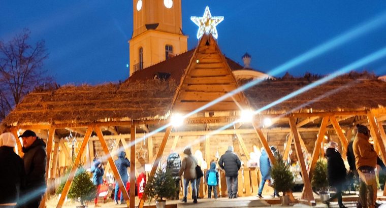 Białystok. Magia świąt na Rynku Kościuszki