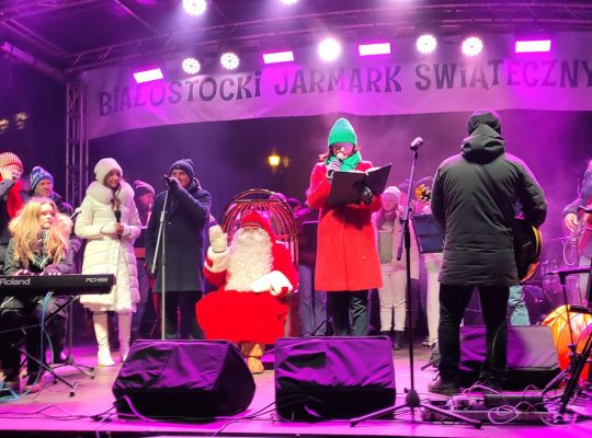 Mikołaj z Rovaniemi w Finlandii z wizytą w Białymstoku