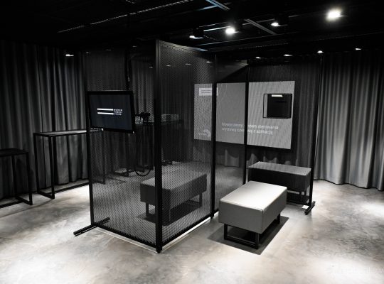 Przestrzeń wystaw czasowych w Muzeum Pamięci Sybiru