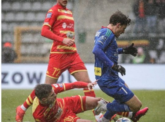 Jagiellonia Białystok zremisowała 1:1 na wyjeździe z Miedzią Legnica