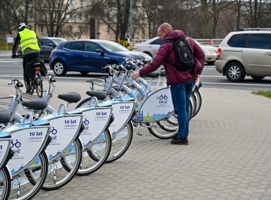 Białystok. 1 kwietnia oficjalnie rusza 10. sezon Białostockiej Komunikacji Rowerowej – BiKeR