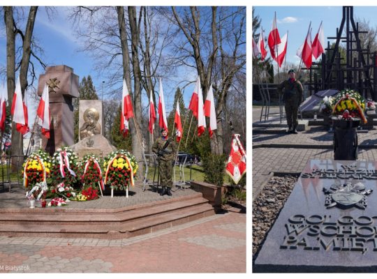 Prezydent Białegostoku zaprasza mieszkańców na obchody Dnia Pamięci Ofiar Zbrodni Katyńskiej