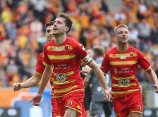 Jagiellonia Białystok pokonała 1:0 Lechię Gdańsk w meczu 27. kolejki PKO BP Ekstraklasy