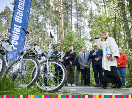 Ścieżka rowerowa z Grabówki do Białegostoku oficjalnie otwarta