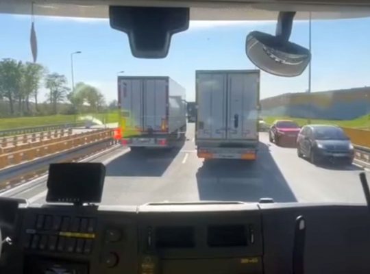 Strażacy z OSP Choroszcz o korytarzu życia