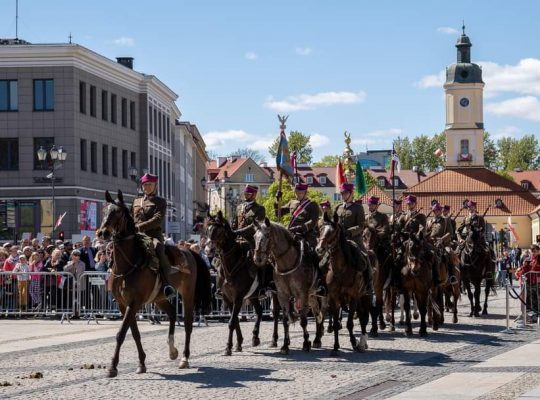 Białystok. Wojewódzkie obchody 232. rocznicy uchwalenia Konstytucji 3 Maja