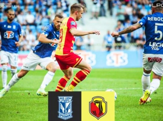 Jagiellonia Białystok przegrała na wyjeździe z Lechem Poznań 0:2