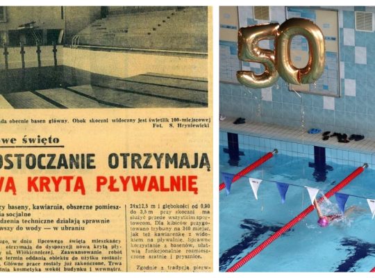 Białystok. 50-lecie Pływalni Sportowej przy ul. Włókienniczej 