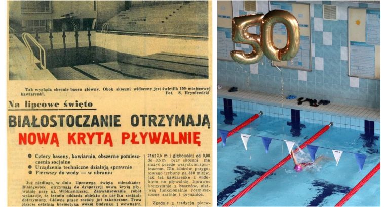 Białystok. 50-lecie Pływalni Sportowej przy ul. Włókienniczej 