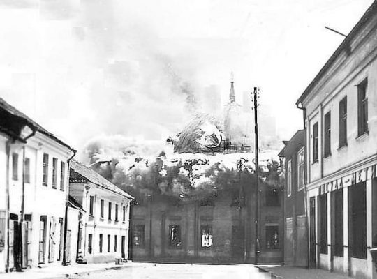 82. rocznica spalenia Wielkiej Synagogi w Białymstoku