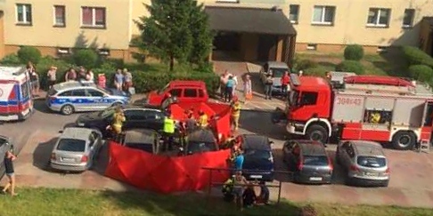 Białystok. Tragiczny wypadek na ul. Zagórnej – nie żyje 3,5 letni chłopczyk