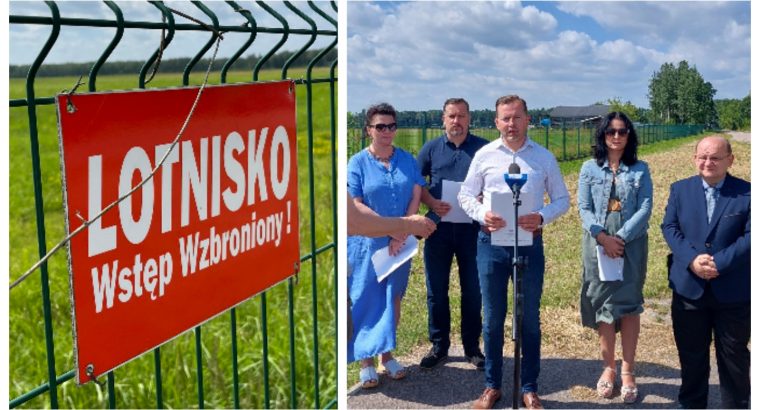 Białystok. Radni PiS złożyli interpelację ws. wciąż niedziałającego pasa startowego na lotnisku Krywlany