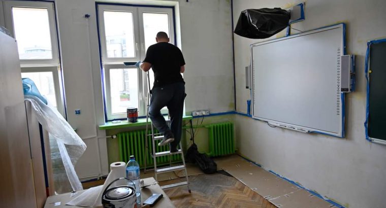 Wakacyjne remonty w białostockich szkołach i przedszkolach