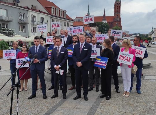 Białystok. Krzysztof Bosak liderem podlaskiej listy wyborczej Konfederacji do Sejmu
