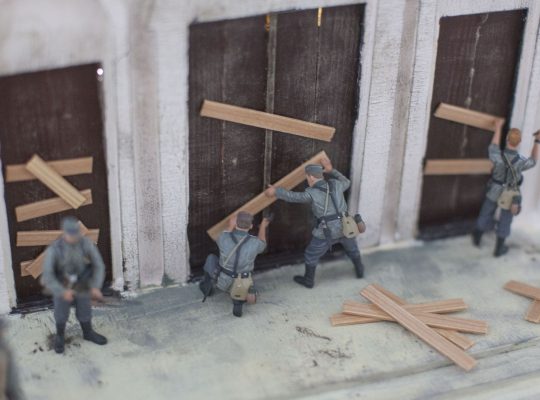 Wystawa dioram w Muzeum Wojska w Białymstoku