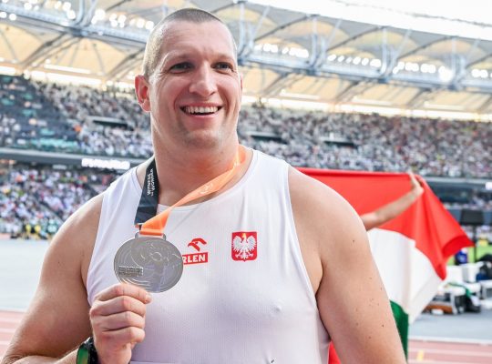 Wojciech Nowicki zawodnik Podlasia Białystok wicemistrzem świata w Lekkiej Atletyce