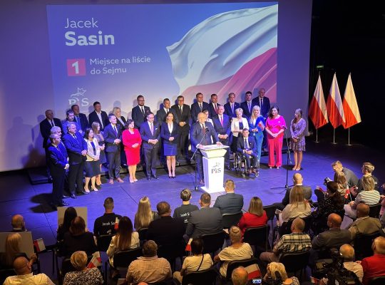 PiS przedstawiło listę podlaskich kandydatów, którzy powalczą o miejsca w parlamencie