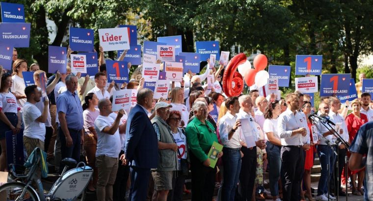 Koalicja Obywatelska zaprezentowała podlaską listę wyborczą do Sejmu