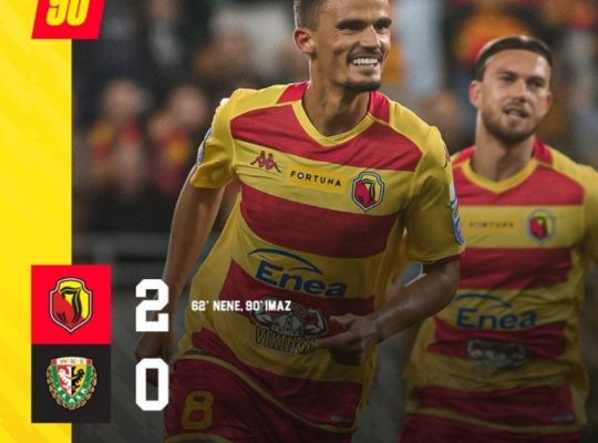 Jagiellonia Białystok wygrała 2:0 ze Śląskiem Wrocław w 1. rundzie Pucharu Polski