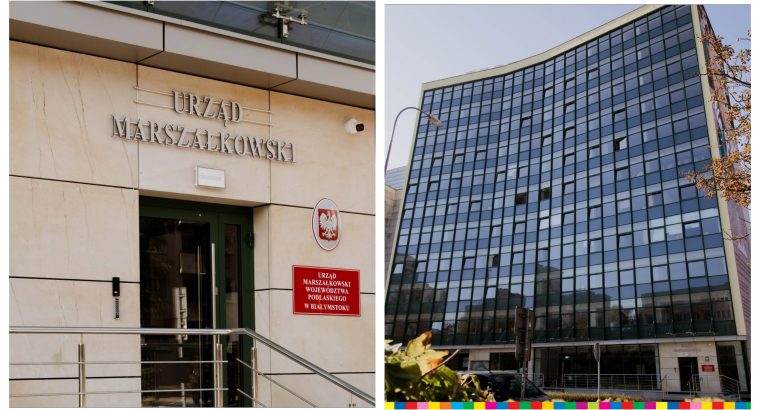 Główna siedziba Urzędu Marszałkowskiego Województwa Podlaskiego zmieniła lokalizację