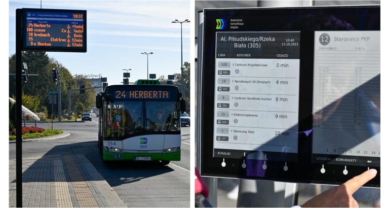 Miasto Białystok wprowadza kolejne rozwiązania, które mają usprawnić komunikację miejską