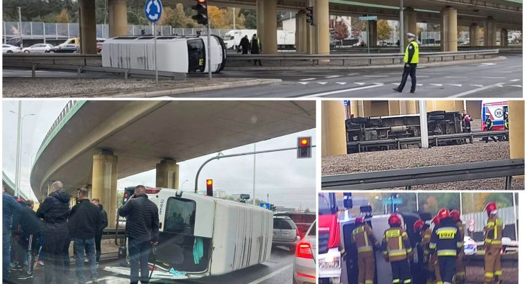 Białystok. Siedmioro dzieci po wypadku trafiło do szpitala