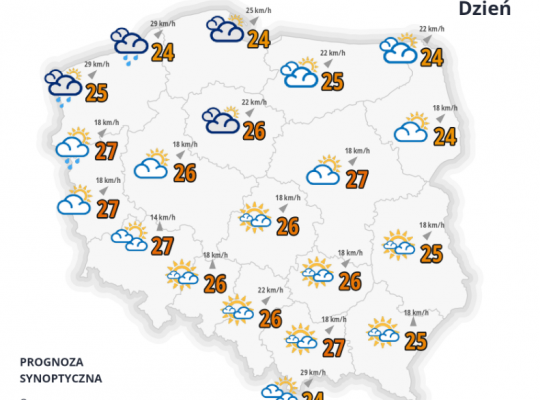 IMGW: wtorek będzie najładniejszym dniem w tym tygodniu