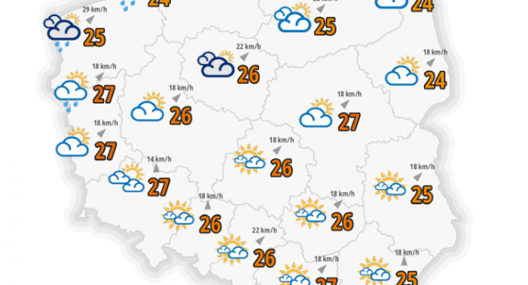 IMGW: wtorek będzie najładniejszym dniem w tym tygodniu