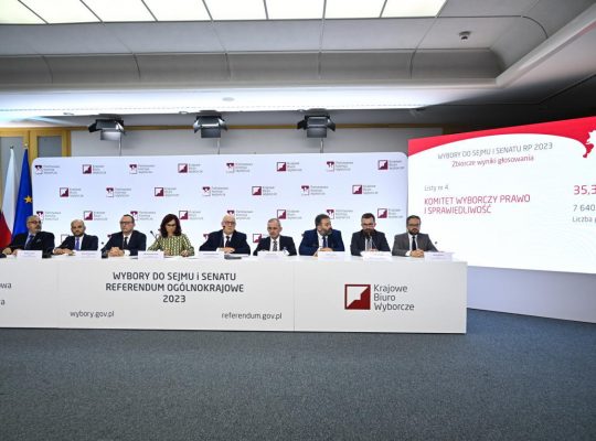 Państwowa Komisja Wyborcza podała oficjalne wyniki wyborów parlamentarnych
