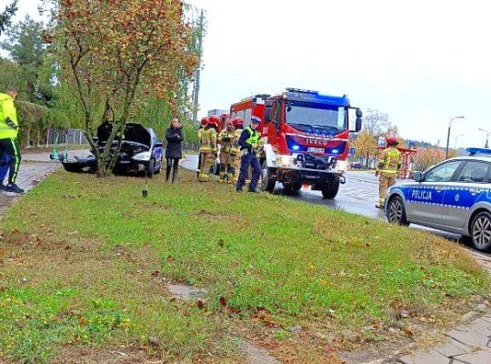 Białystok. Wypadek na ul. Hallera