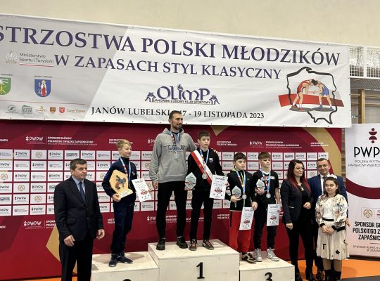 Dwa medale Mistrzostw Polski dla zapaśników KS Wschód Białystok