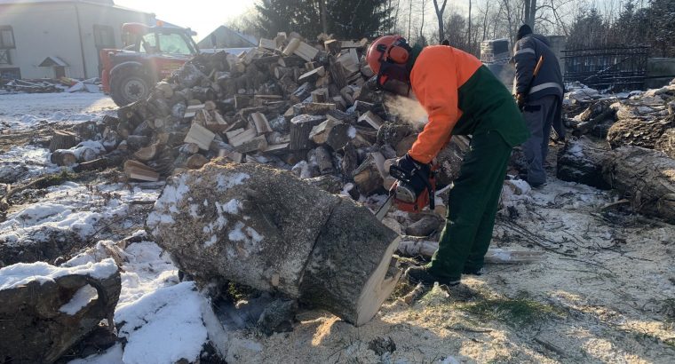 Choroszcz. Bezpłatne drewno gmina ofiarowała potrzebującym mieszkańcom