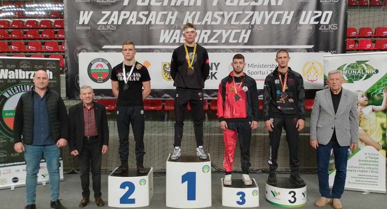 Brązowy medal Pucharu Polski Juniorów w zapasach w stylu klasycznym dla KS Wschód