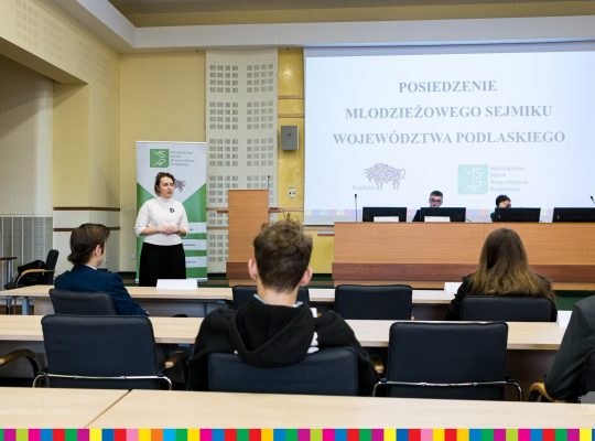 Radni Młodzieżowego Sejmiku Województwa Podlaskiego podsumowali mijający rok