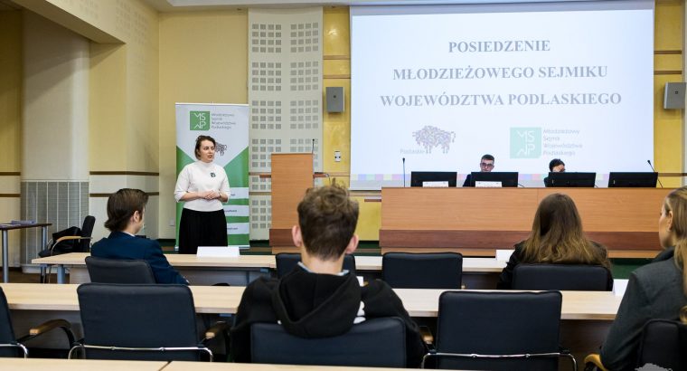 Radni Młodzieżowego Sejmiku Województwa Podlaskiego podsumowali mijający rok