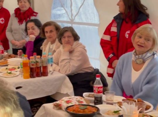 Spotkanie wigilijne białostockich seniorów i osób samotnych – FILM