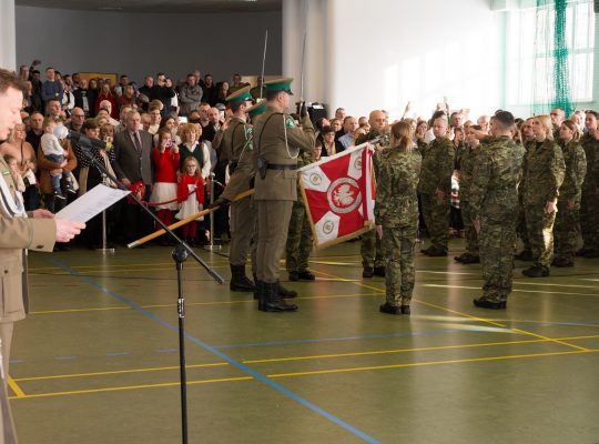 Białystok. Uroczyste ślubowanie nowych strażników granicznych