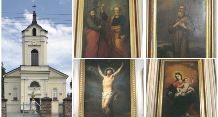 Obrazy z kościoła w Jabłoni Kościelnej w rejestrze zabytków
