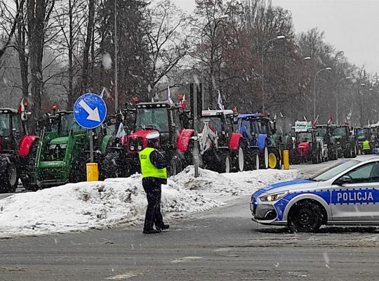 Protest podlaskich rolników – FILM