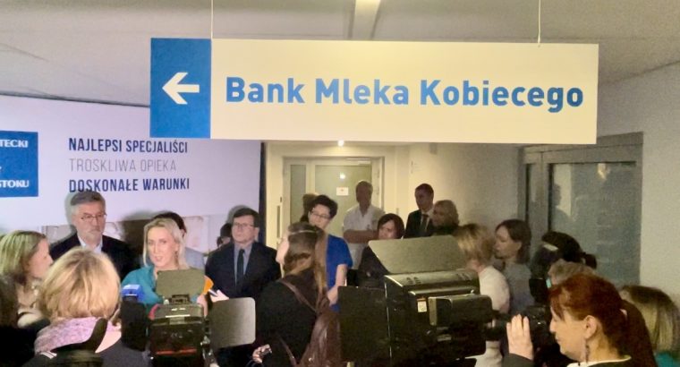 W Białymstoku otwarto Bank Mleka Kobiecego – FILM 