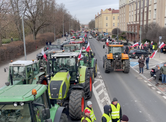 Białystok. Strajk Generalny Rolników – FILM