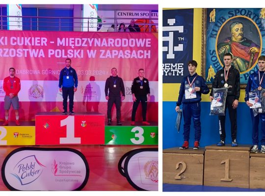 Medalowy weekend zapaśników KS Wschód Białystok na międzynarodowych zawodach