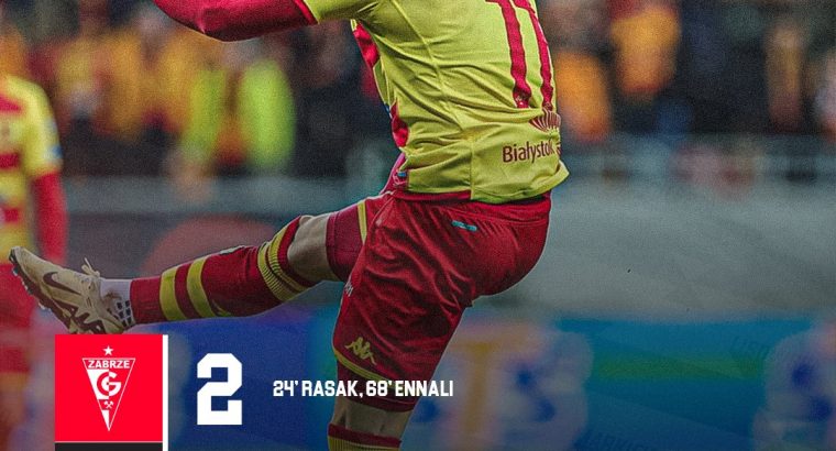 Jagiellonia przegrała z Górnikiem Zabrze