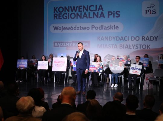 Białystok: radny Henryk Dębowski kandydatem PiS na prezydenta miasta
