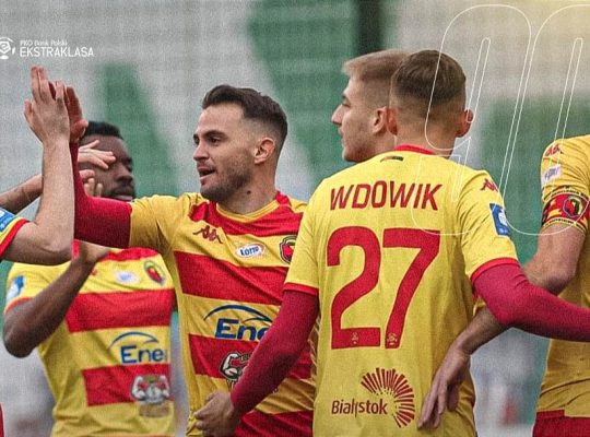 Jagiellonia Białystok pokonała na wyjeździe Radomiaka Radom 2:0