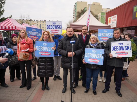 Białystok. Kandydaci na radnych przedstawili plan dla osiedli Dziesięciny i Antoniuk