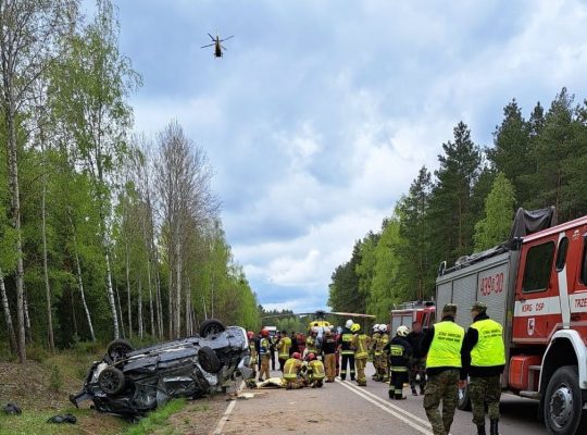 Białystok. 3,5 roku więzienia za wypadek i przewóz nielegalnych migrantów