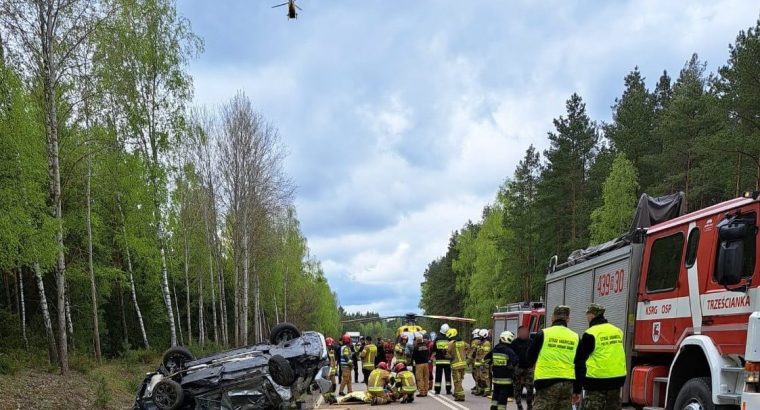 Białystok. 3,5 roku więzienia za wypadek i przewóz nielegalnych migrantów