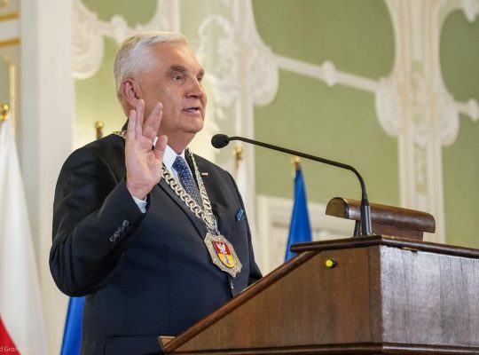 Prezydent Tadeusz Truskolaski zaprzysiężony na kolejną kadencję